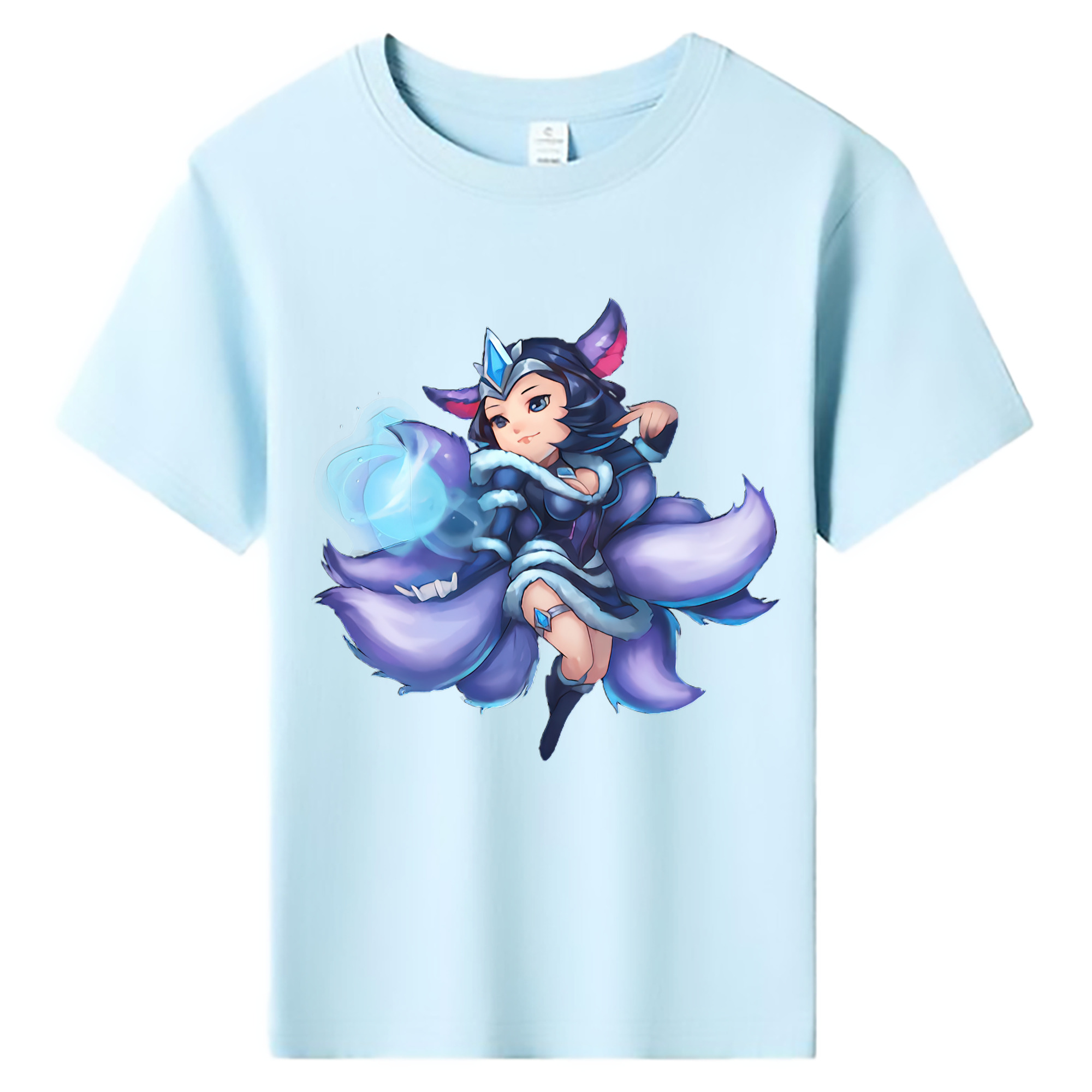 （画像用） リーグ・オブ・レジェンド League of Legends LOL 綿100％キッズTシャツ（フロントプリント）